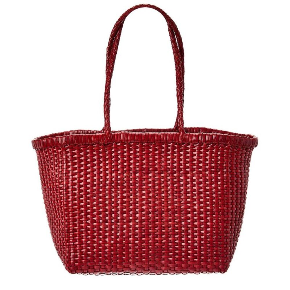 Dragon Diffusion B Weave Small Leather Shoulder Bag
